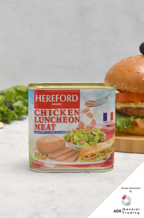 Chicken Luncheon Meat Burger Lonumedhu